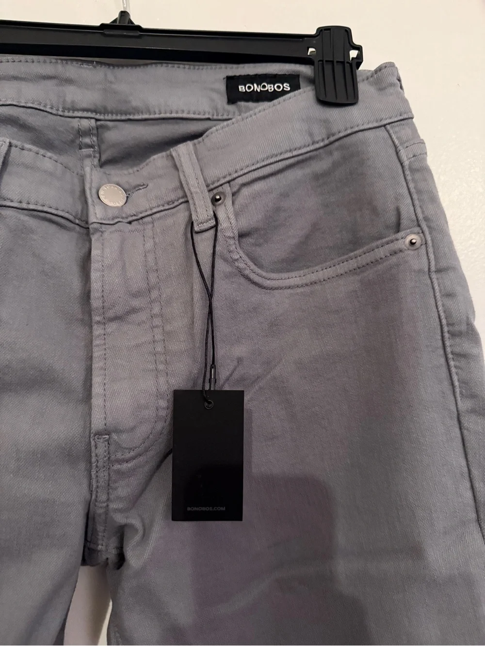 Bonobos Men's Gray Slim Fit Jeans